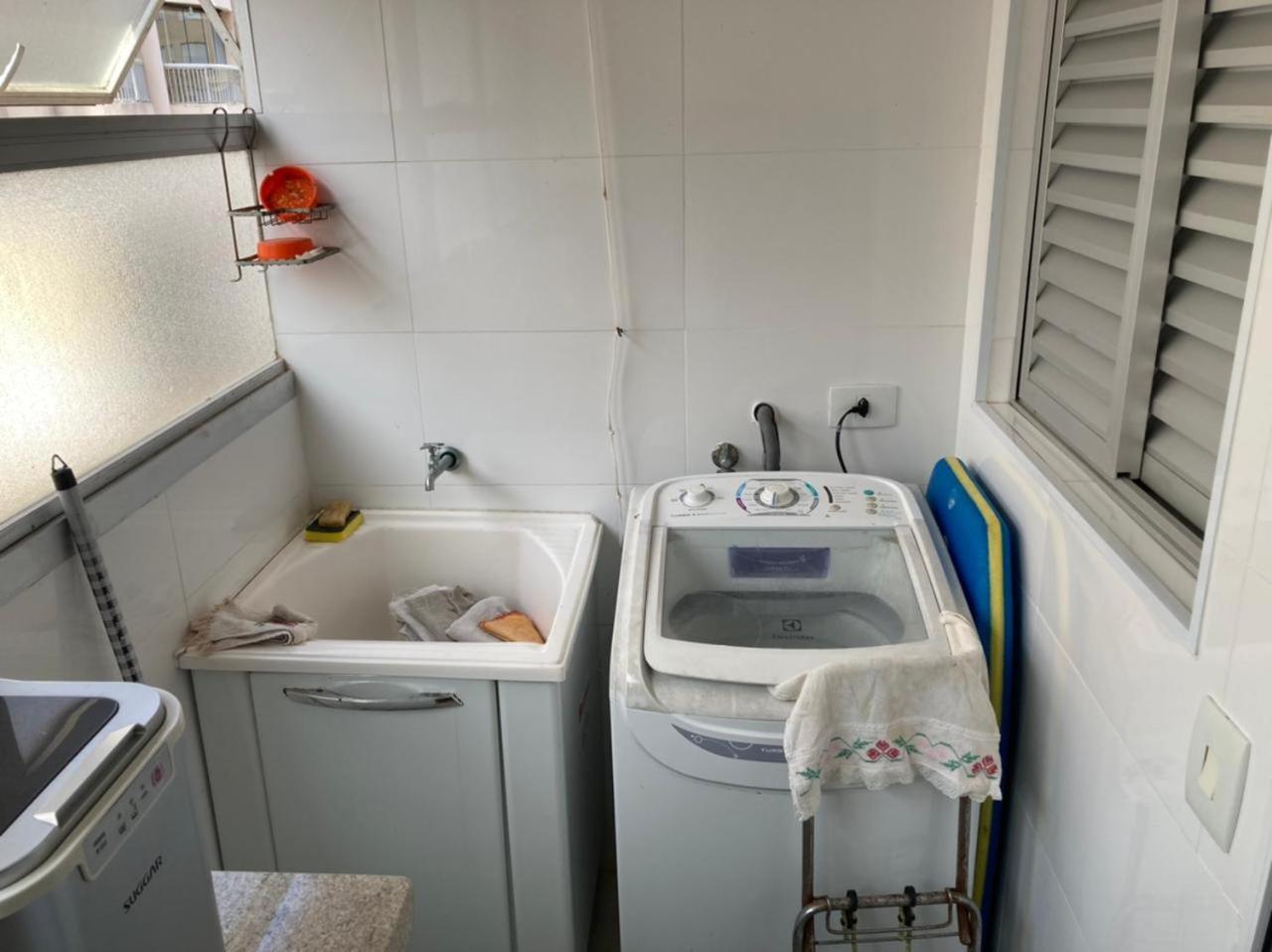 Pe Na Areia - Com Servico De Praia Guaruja Luaran gambar
